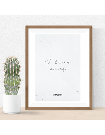 Affiche Déco Surf