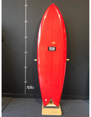 Ocean surfboard  Fish   5’11