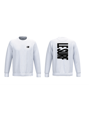 Sweat LE SURF  Blanc