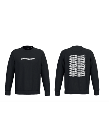 Sweat FOLLOW THE WAVES  Noir