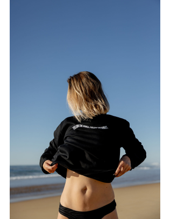 Sweat FOLLOW THE WAVES  Noir