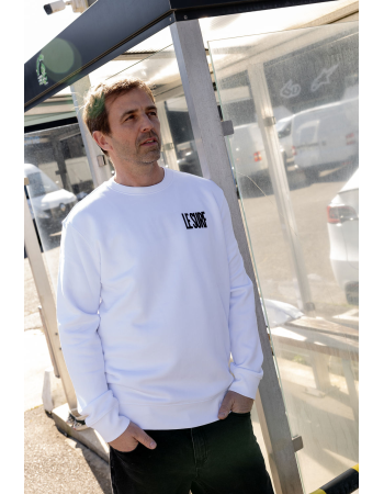 Sweat LE SURF  Blanc