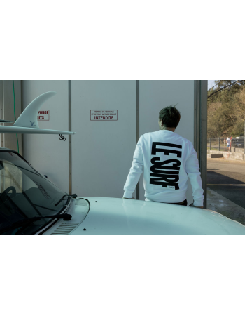 Sweat LE SURF  Blanc
