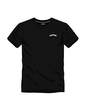 T-shirt FOLLOW THE WAVES Black