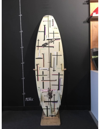 Silver surf 5’10"